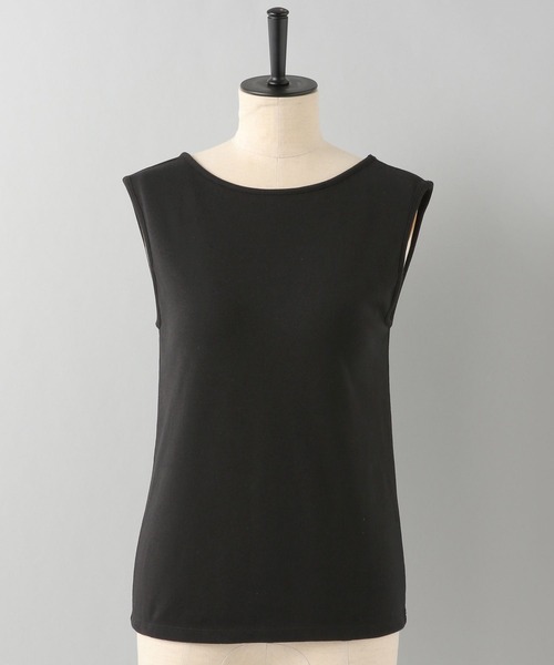 e/rm（イーアールエム）の「【e/rm】カップツキタントップ（タンクトップ・レディース・オフホワイト/ブラック・FREE）」の12枚目の写真