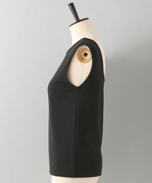 e/rm（イーアールエム）の「【e/rm】カップツキタントップ（タンクトップ・レディース・オフホワイト/ブラック・FREE）」の11枚目の写真