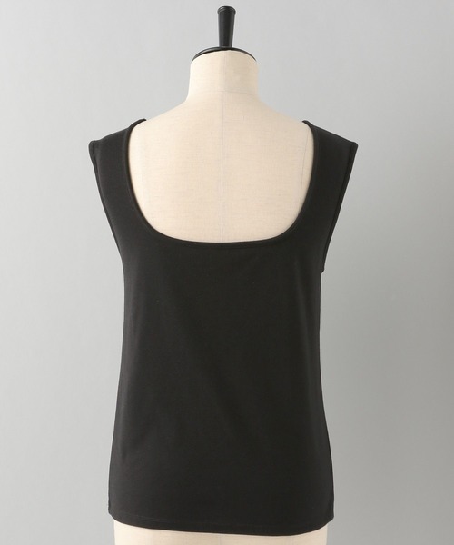 e/rm（イーアールエム）の「【e/rm】カップツキタントップ（タンクトップ・レディース・オフホワイト/ブラック・FREE）」の10枚目の写真