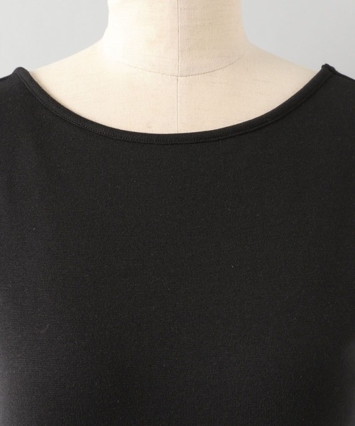 e/rm（イーアールエム）の「【e/rm】カップツキタントップ（タンクトップ・レディース・オフホワイト/ブラック・FREE）」の9枚目の写真