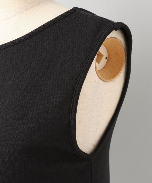 e/rm（イーアールエム）の「【e/rm】カップツキタントップ（タンクトップ・レディース・オフホワイト/ブラック・FREE）」の8枚目の写真