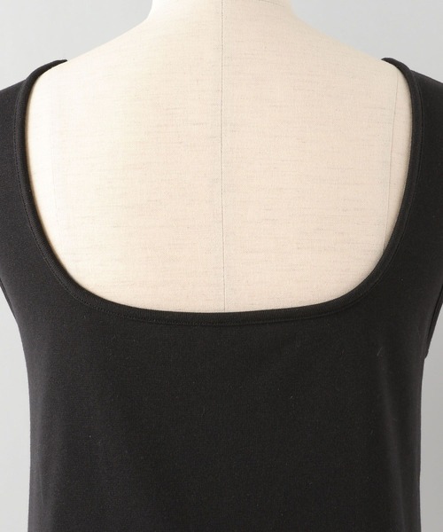 e/rm（イーアールエム）の「【e/rm】カップツキタントップ（タンクトップ・レディース・オフホワイト/ブラック・FREE）」の6枚目の写真