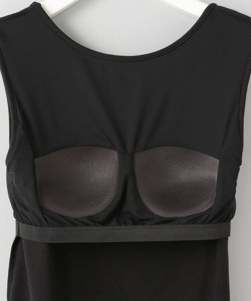 e/rm（イーアールエム）の「【e/rm】カップツキタントップ（タンクトップ・レディース・オフホワイト/ブラック・FREE）」の5枚目の写真