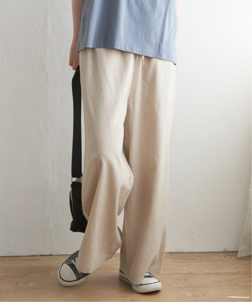 LBC（エルビーシー）の「リネン混ロープベルトイージーパンツ（その他パンツ・レディース・ブラック/ベージュ/ネイビー/ダークオリーブ・M/L）」の18枚目の写真
