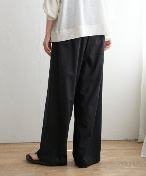 LBC（エルビーシー）の「リネン混ロープベルトイージーパンツ（その他パンツ・レディース・ブラック/ベージュ/ネイビー/ダークオリーブ・M/L）」の22枚目の写真