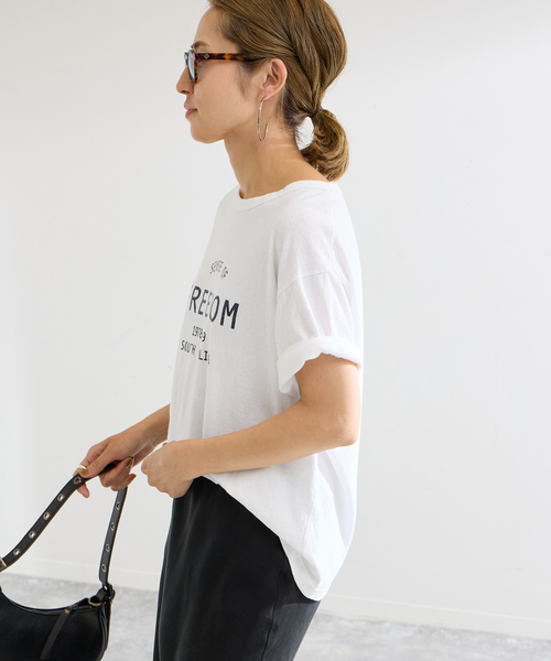 FRAMeWORK（フレームワーク）の「FREEDOM ロゴT-SHIRT（Tシャツ