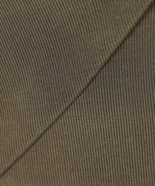 AP STUDIO（エーピーストゥディオ）の「【DAWN/ダン】HAORI WITH SNAP BUTTON（ラッシュガード・レディース・ブラック/カーキ・FREE）」の11枚目の写真