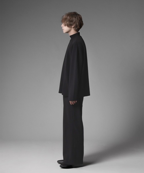favclo.（ファブクロ）の「REFINED HIGH NECK TOPS／リファインドハイネックトップス（Tシャツ/カットソー・メンズ・ブラック・SMALL/MEDIUM）」の22枚目の写真