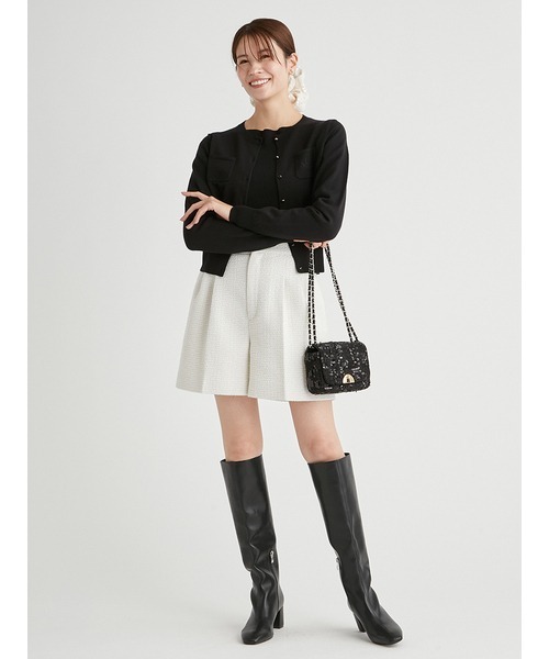CELFORD(セルフォード)の「バリエーションショートパンツ(その他パンツ・レディース・ブラック/チャコールグレー/アイボリー/その他・38/36)」の19枚目の写真