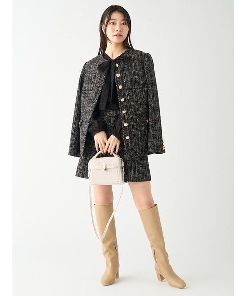 CELFORD(セルフォード)の「バリエーションショートパンツ(その他パンツ・レディース・ブラック/チャコールグレー/アイボリー/その他・38/36)」の11枚目の写真