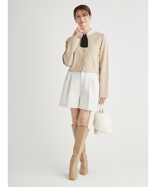 CELFORD(セルフォード)の「バリエーションショートパンツ(その他パンツ・レディース・ブラック/チャコールグレー/アイボリー/その他・38/36)」の22枚目の写真