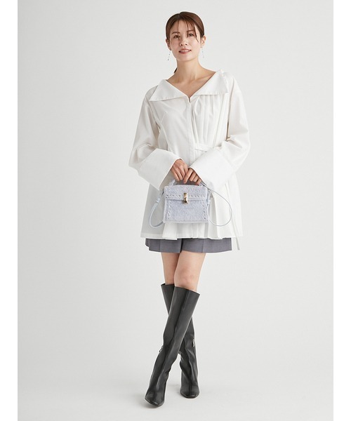 CELFORD(セルフォード)の「バリエーションショートパンツ(その他パンツ・レディース・ブラック/チャコールグレー/アイボリー/その他・38/36)」の17枚目の写真