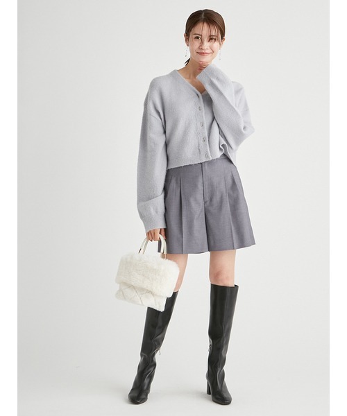 CELFORD(セルフォード)の「バリエーションショートパンツ(その他パンツ・レディース・ブラック/チャコールグレー/アイボリー/その他・38/36)」の14枚目の写真