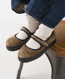 ALBEROLA(アルベローラ)の【WEB限定】【ALBEROLA】一部別注 ベルベットメリージェーン 厚底シューズ(その他シューズ)
