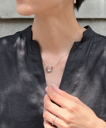 Dhyana.（ディアナドット）の「【Dhyana.】Uモチーフネックレス（ネックレス）」