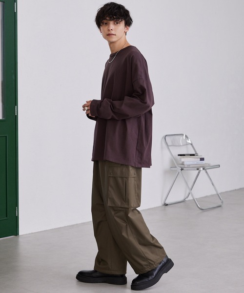 ワイドトラックパラシュートカーゴパンツ【セットアップ可能