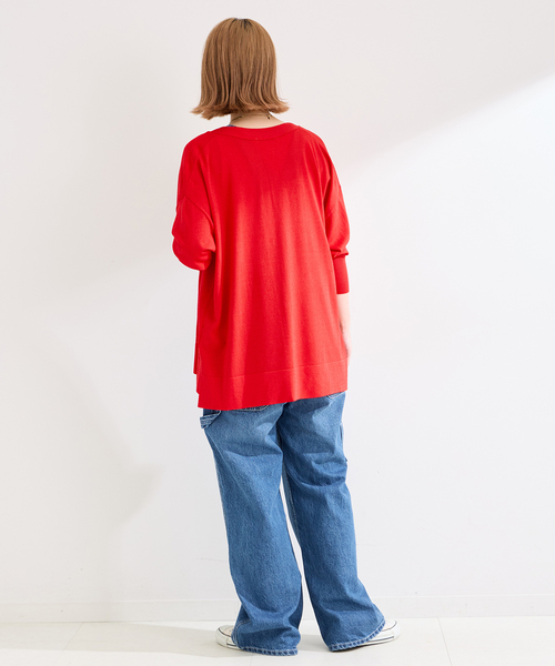 B.C STOCK｜DU JOUR/デュ ジュール V NECK JEAN SALOPETTE
