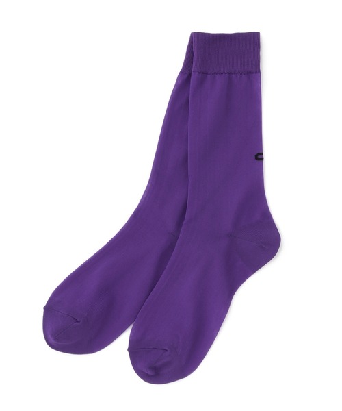 ADAM ET ROPE'（アダムエロペ）の「シアーARロゴソックス（ソックス/靴下・レディース・ベージュ/パープル/ホワイト/ダークブラウン・FREE）」の7枚目の写真