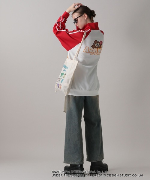 FOREVER 21（フォーエバー トゥエンティーワン）の「【ANGEL BLUE】トラックジャケット（ブルゾン・レディース・ブラック/ブラウン系その他/レッド・FREE）」の17枚目の写真