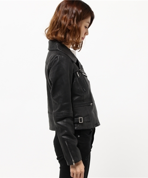 mystic（ミスティック）の「【mystic】レザーライダース（その他