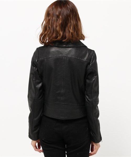 mystic（ミスティック）の「【mystic】レザーライダース（その他