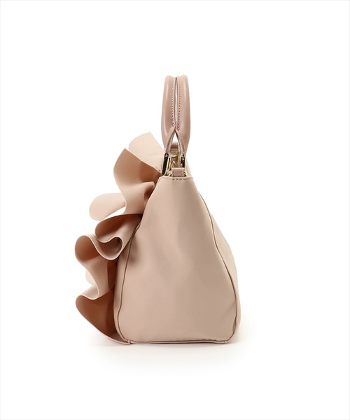 WILLSELECTION(ウィルセレクション)の「ネオプレンフリルバッグ(ショルダーバッグ・レディース・ブラック/ピンク/ボルドー・FREE)」の11枚目の写真