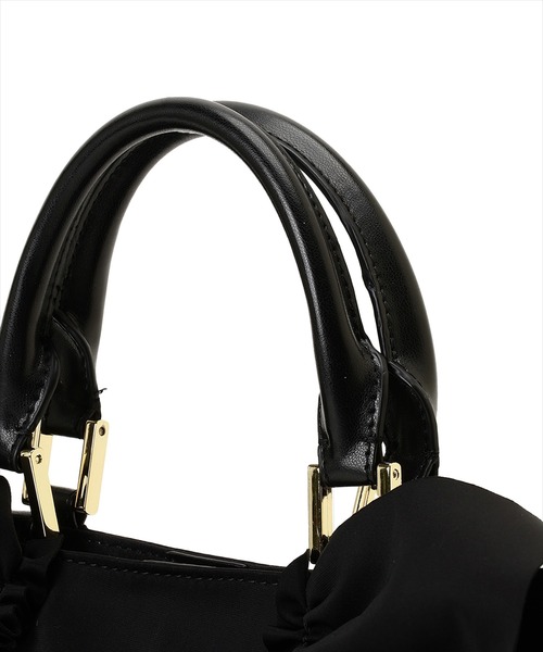 WILLSELECTION(ウィルセレクション)の「ネオプレンフリルバッグ(ショルダーバッグ・レディース・ブラック/ピンク/ボルドー・FREE)」の21枚目の写真