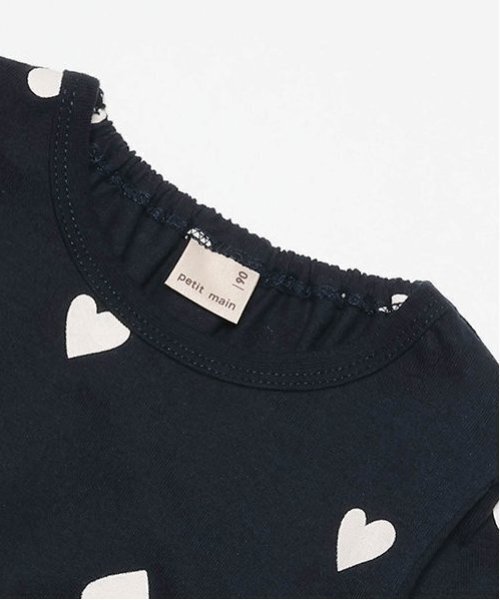 petit main（プティマイン）の「【GOODPRICE】カットワンピース（ワンピース・キッズ・ネイビー/ブラック×ホワイト/アイボリー/レッド・120cm/110cm/100cm/90cm/80ｃｍ/130cm）」の9枚目の写真