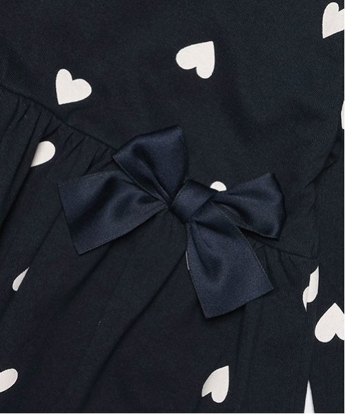 petit main（プティマイン）の「【GOODPRICE】カットワンピース（ワンピース・キッズ・ネイビー/ブラック×ホワイト/アイボリー/レッド・120cm/110cm/100cm/90cm/80ｃｍ/130cm）」の10枚目の写真