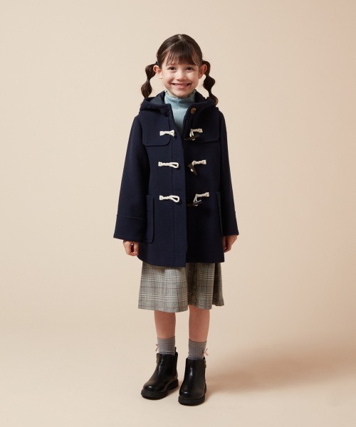 a.v.v（アーヴェヴェ）の「[19-24cm]【滑りにくいタンクソール】ジップアップサイドゴアブーツ（ブーツ・キッズ・ブラック・19/21/20/23/22/24）」の5枚目の写真