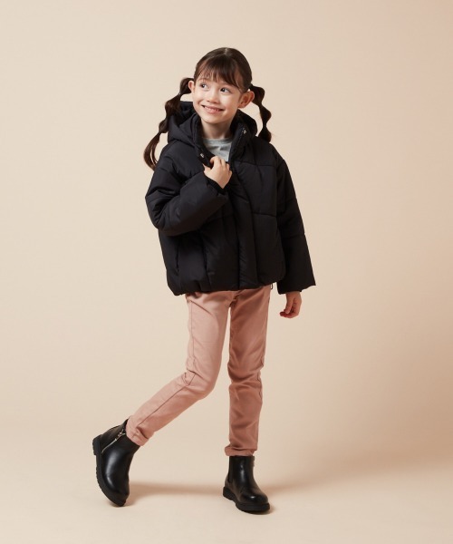 a.v.v（アーヴェヴェ）の「[19-24cm]【滑りにくいタンクソール】ジップアップサイドゴアブーツ（ブーツ・キッズ・ブラック・19/21/20/23/22/24）」の9枚目の写真