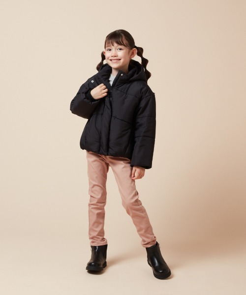 a.v.v（アーヴェヴェ）の「[19-24cm]【滑りにくいタンクソール】ジップアップサイドゴアブーツ（ブーツ・キッズ・ブラック・19/21/20/23/22/24）」の10枚目の写真