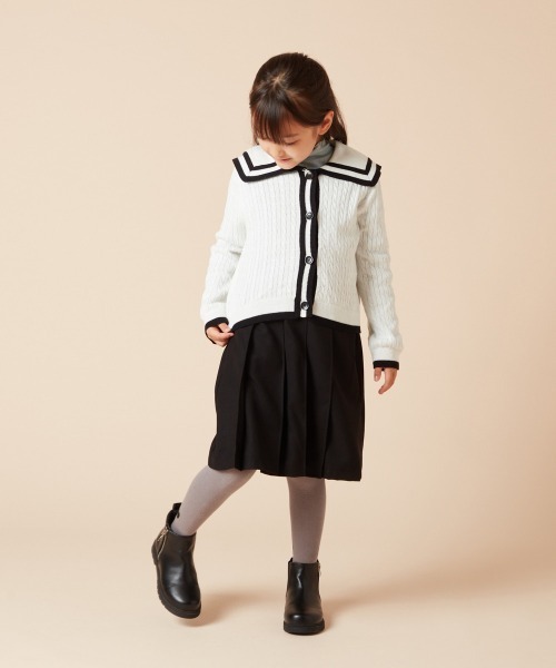 a.v.v（アーヴェヴェ）の「[19-24cm]【滑りにくいタンクソール】ジップアップサイドゴアブーツ（ブーツ・キッズ・ブラック・19/21/20/23/22/24）」の20枚目の写真