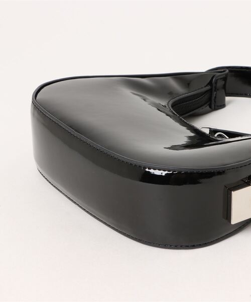 RiLi（リリ）の「エナメルハーフムーンバッグ【RL】（ハンドバッグ・レディース・ブラック/ブラウン/レッド・FREE）」の18枚目の写真