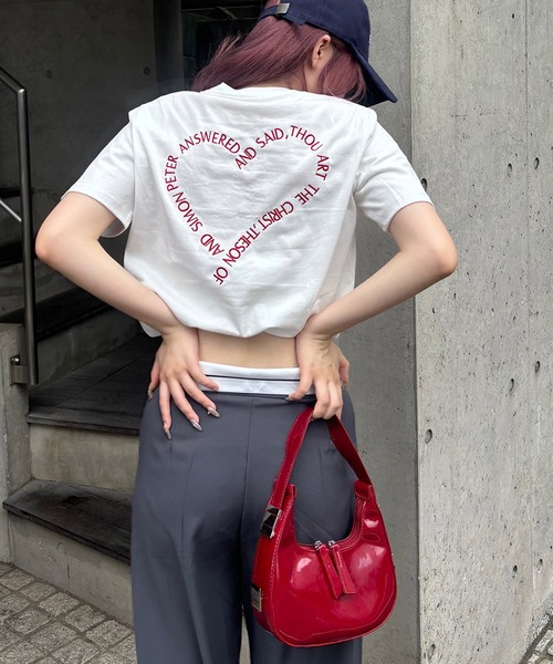 RiLi（リリ）の「エナメルハーフムーンバッグ【RL】（ハンドバッグ・レディース・ブラック/ブラウン/レッド・FREE）」の3枚目の写真