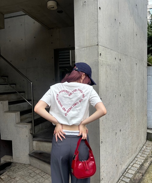 RiLi（リリ）の「エナメルハーフムーンバッグ【RL】（ハンドバッグ・レディース・ブラック/ブラウン/レッド・FREE）」の8枚目の写真