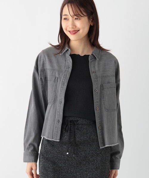 グローバルワーク　デニムブラウス　M 楽天市場】【SALE／62%OFF】GLOBAL WORK (M)デニムシャツLS