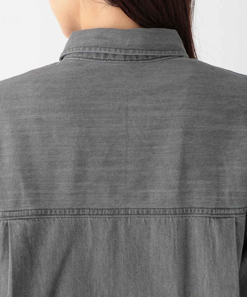 GLOBAL WORK（グローバルワーク）の「GOODデニムクロップドシャツ