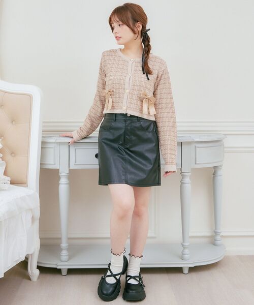 ems excite（エムズエキサイト）の「ヴィンテージカーデ（カーディガン/ボレロ・レディース・ブラック/ナチュラル/ブラウン系その他2・FREE）」の20枚目の写真