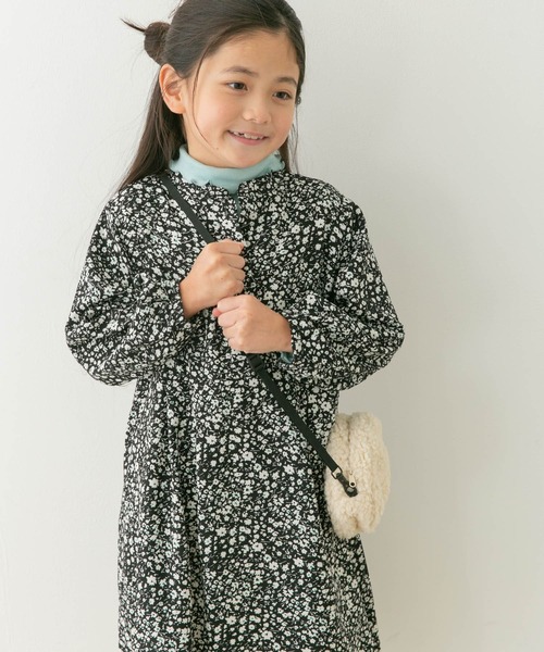 URBAN RESEARCH DOORS(アーバンリサーチドアーズ)の「サークルボアポシェット(KIDS)(ショルダーバッグ・キッズ・アイボリー/ピンク・ONE)」の5枚目の写真