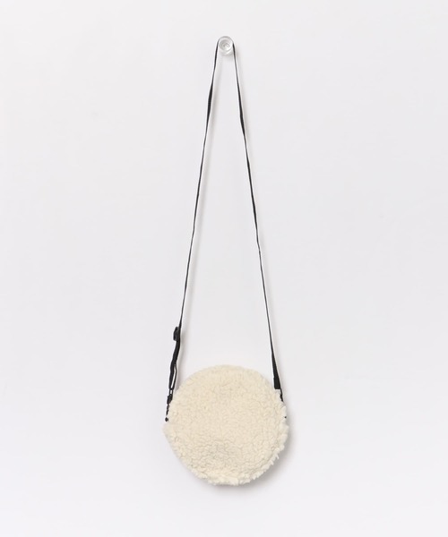 URBAN RESEARCH DOORS(アーバンリサーチドアーズ)の「サークルボアポシェット(KIDS)(ショルダーバッグ・キッズ・アイボリー/ピンク・ONE)」の8枚目の写真