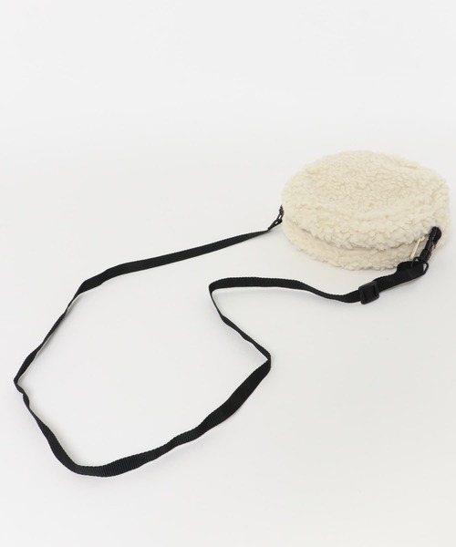 URBAN RESEARCH DOORS(アーバンリサーチドアーズ)の「サークルボアポシェット(KIDS)(ショルダーバッグ・キッズ・アイボリー/ピンク・ONE)」の10枚目の写真