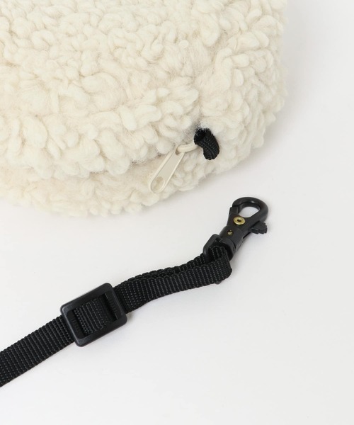 URBAN RESEARCH DOORS(アーバンリサーチドアーズ)の「サークルボアポシェット(KIDS)(ショルダーバッグ・キッズ・アイボリー/ピンク・ONE)」の11枚目の写真