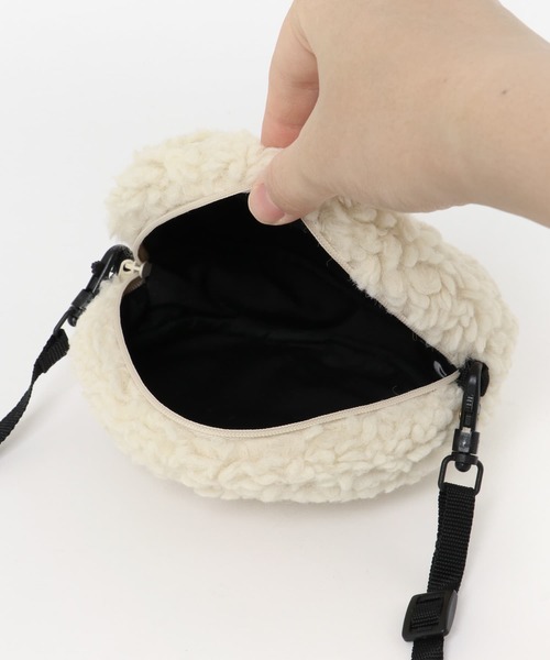 URBAN RESEARCH DOORS(アーバンリサーチドアーズ)の「サークルボアポシェット(KIDS)(ショルダーバッグ・キッズ・アイボリー/ピンク・ONE)」の12枚目の写真