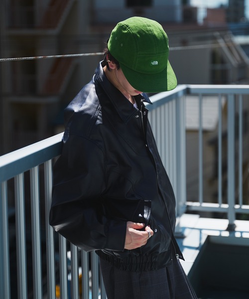 Adoon plain（アドーンプレーン）の「VINTAGE LIKE ARTIFICIAL GRAIN JACKET / ヴィンテージライク合皮ジャケット（ブルゾン・メンズ・ブラック系/ブラック・LARGE/MEDIUM）」の18枚目の写真