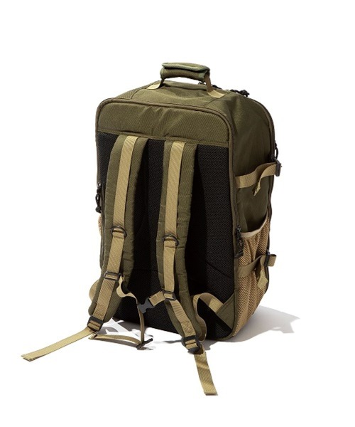 niko and...（ニコアンド）の「【CITY CREEK】大容量多機能リュック/容量35L（バックパック/リュック・メンズ・カーキ/ブラック・0）」の10枚目の写真