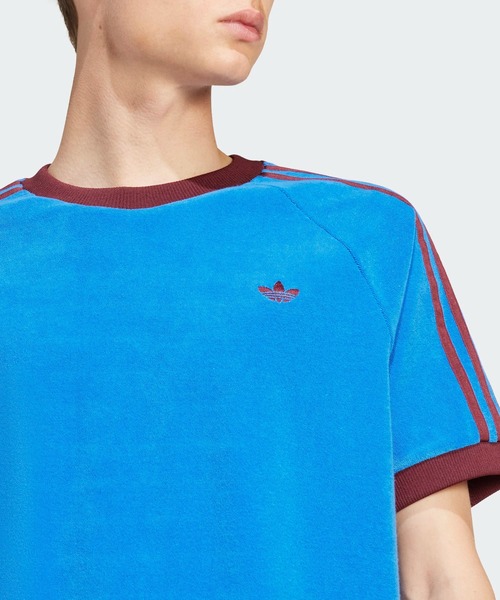 adidas｜ Originals CALI TEE プリント半袖Tシャツ adidas Monogram Cali Tee - Green | Free Shipping with