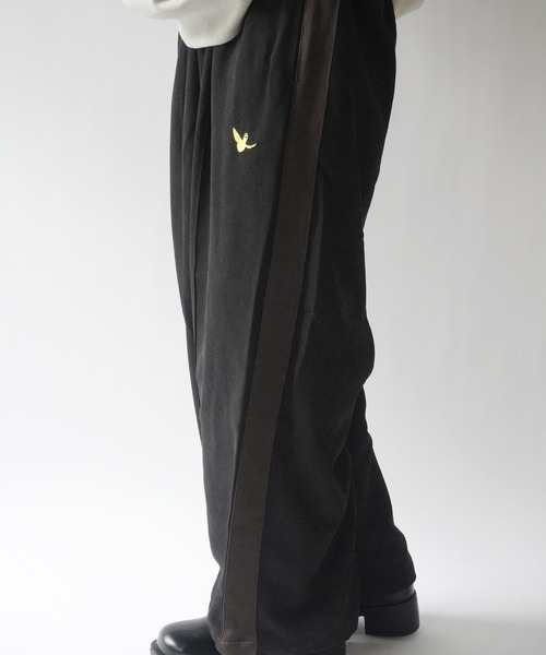 【 （What it isNt）ART BY MARKGONZALES / (ワットイットイズント) アートバイ マークゴンザレス 】 スーパーワイド トラック パンツ（その他パンツ）｜（What it isNt）ART BY MARKGONZALES（ワットイットイズント） 7,387円