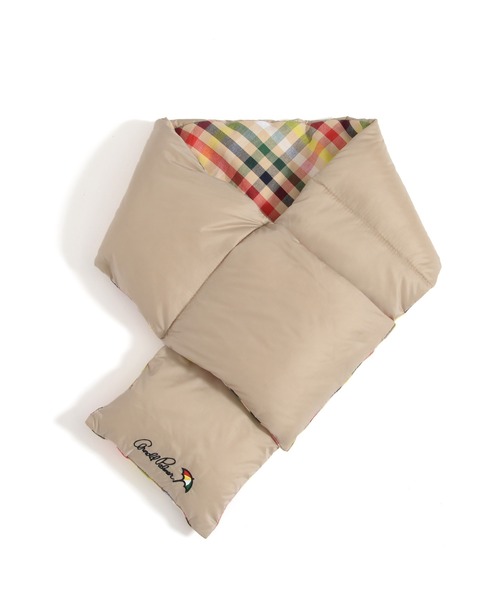 Arnold Palmer（アーノルドパーマー）の「シェア リバーシブル ダウンマフラー（マフラー・レディース・ブラック/カーキ/ベージュ・F）」の9枚目の写真