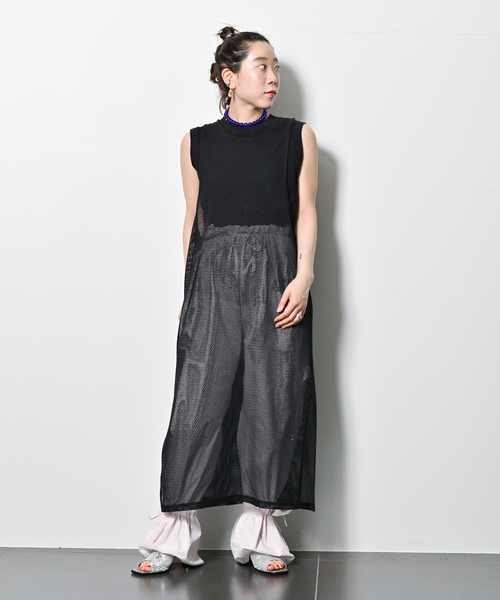 CITYSHOP(シティーショップ)の「ノースリーブワンピース(ワンピース・レディース・ホワイト・FREE)」の4枚目の写真